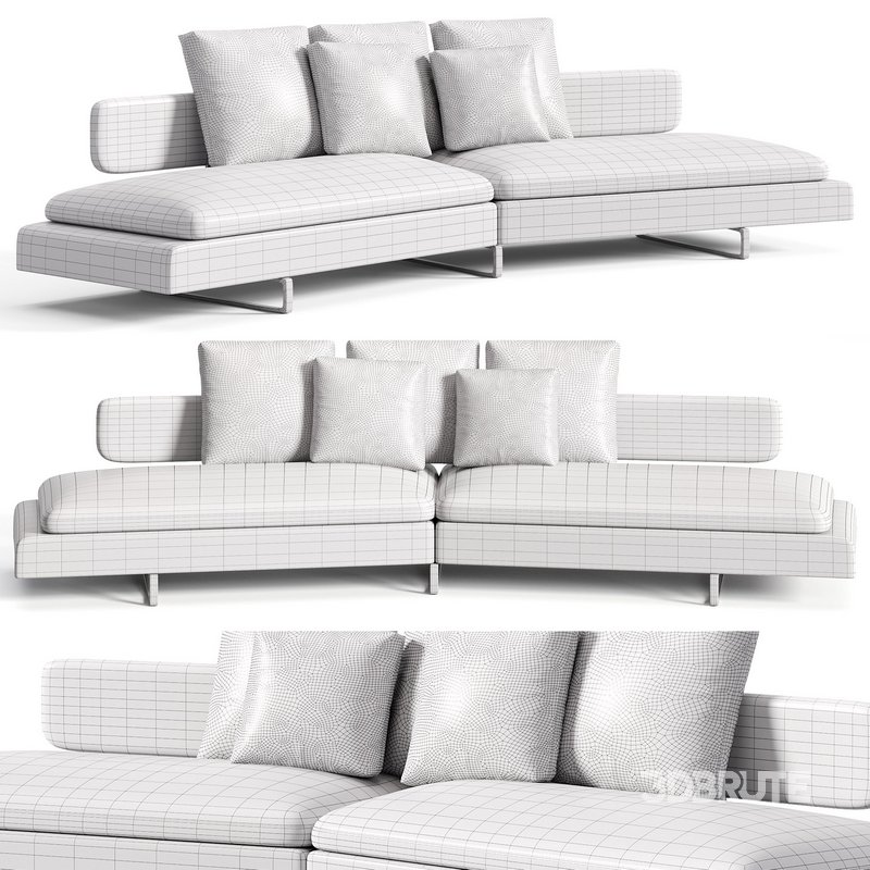 Arne II sofa b&b italia Image 3