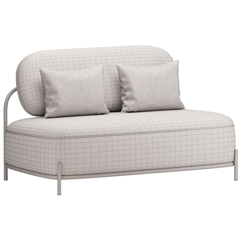 Sofa Stone matting blue Image 5