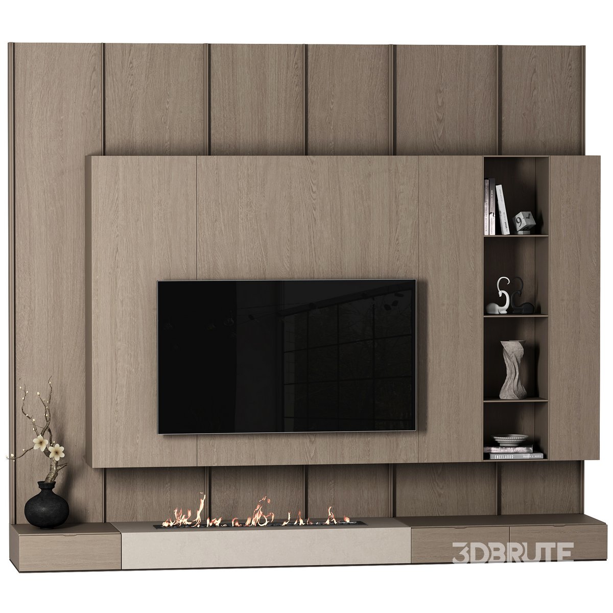 Tv Wall set R17 Image 1