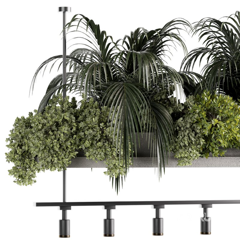 Reception Desk With Hanging Plants – Set11 Image 6