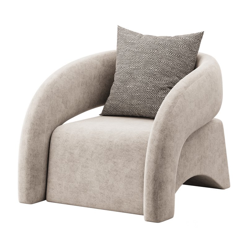 Crisscross Accent Chair Image 4