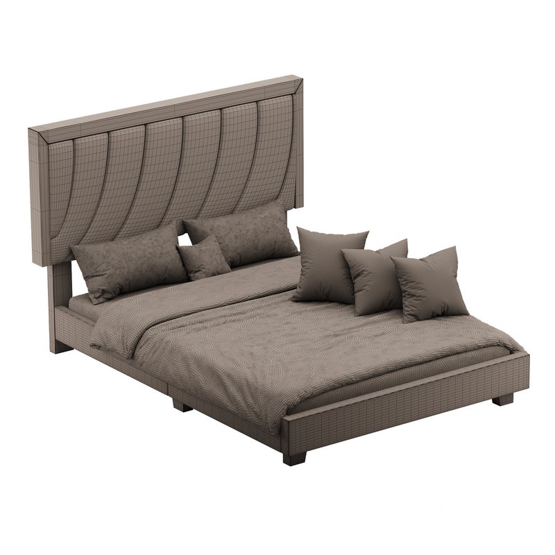 Boyd Sleep Bree Upholstered Faux Leather Platform Bed Image 14