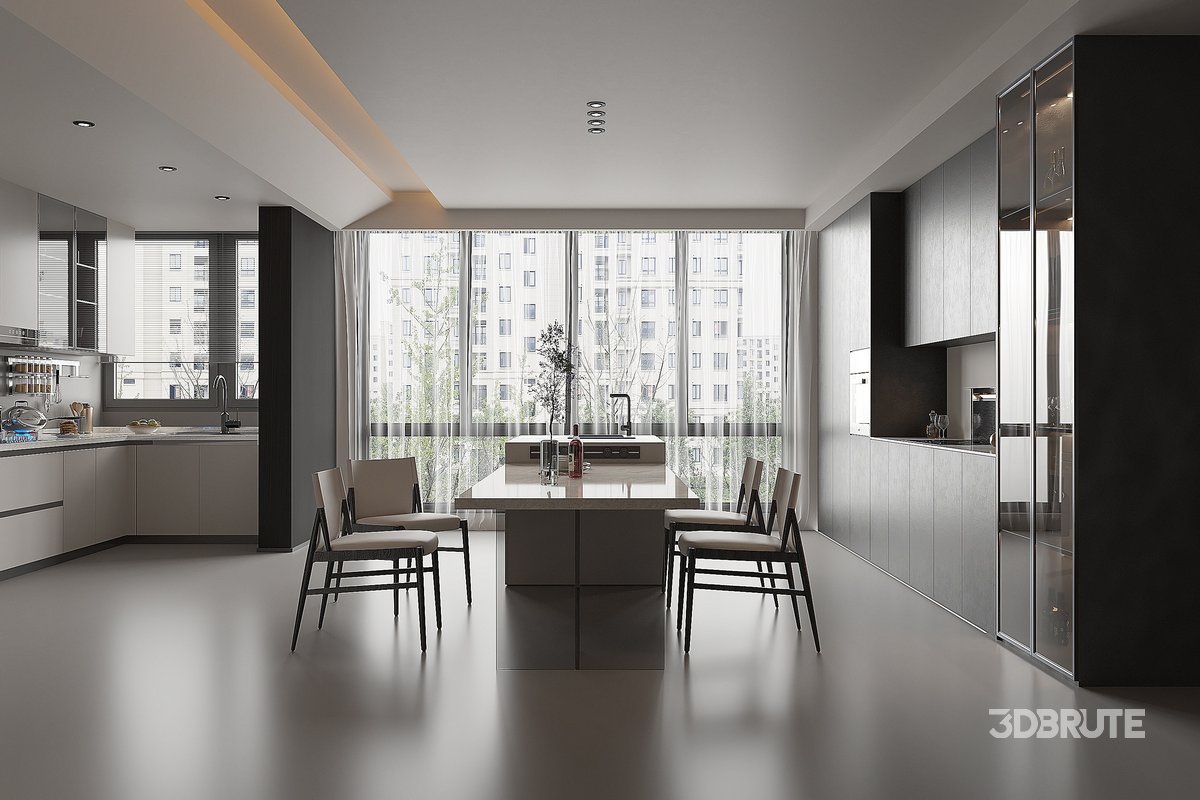 Modern dining room Image 1