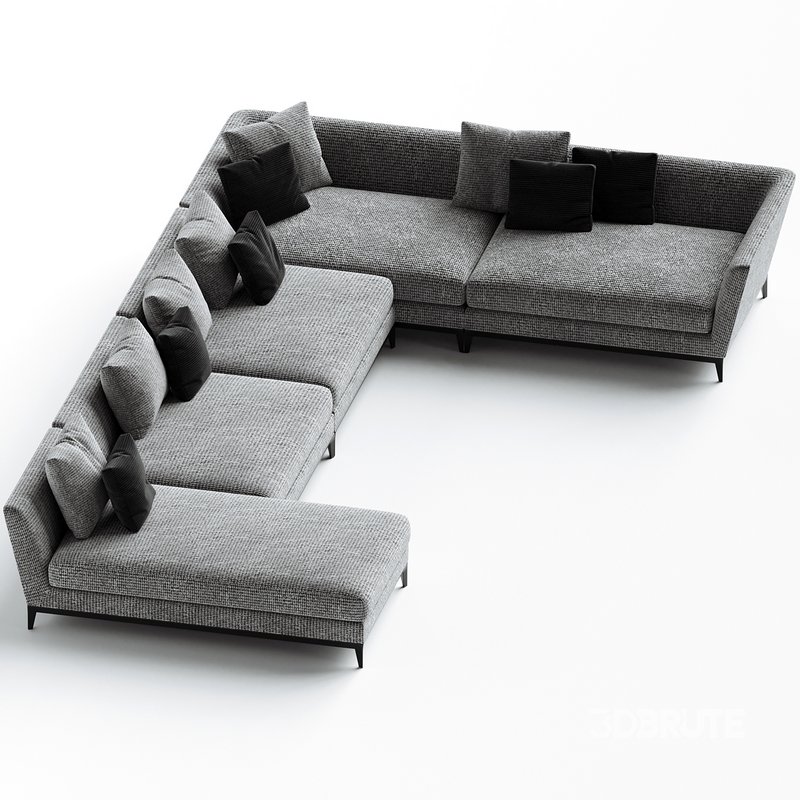 WESTON Sofa Flexform Designer Roberto Lazzeroni Image 1