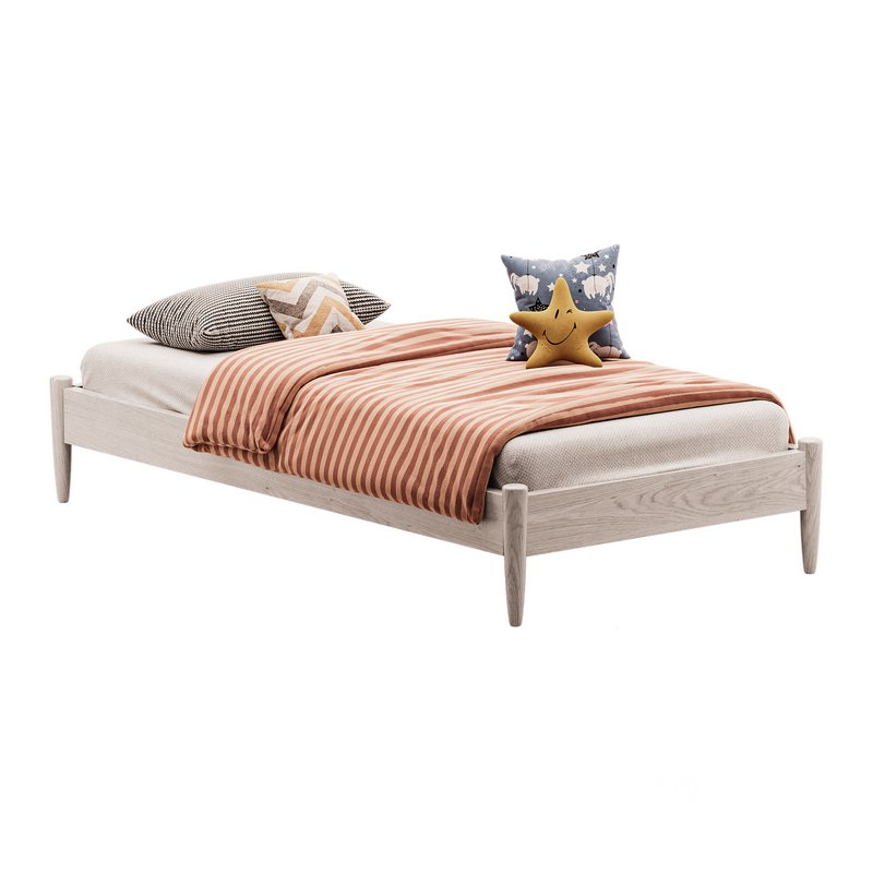 AFI Pasadena 14 Espresso Solid Wood Platform Bed Image 4