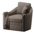 Wide Seat Lounge Swivel Arm Chair - Thumbnail 14