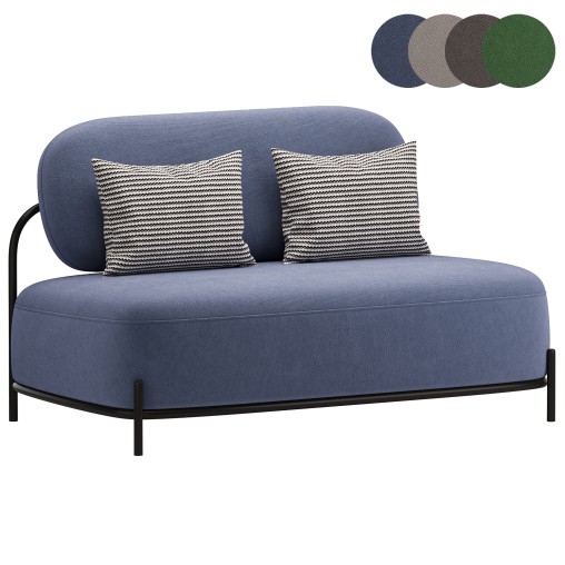 Sofa Stone matting blue