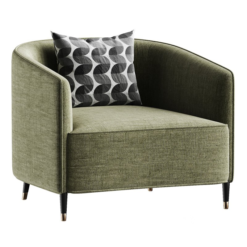 armchair brown Image 4