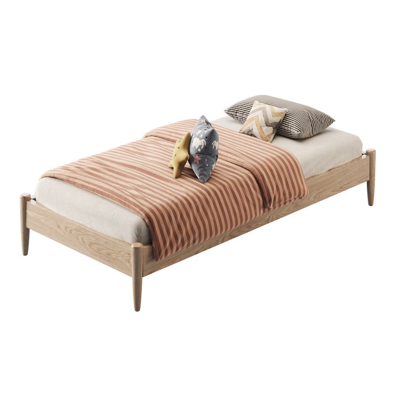 AFI Pasadena 14 Espresso Solid Wood Platform Bed Image 11