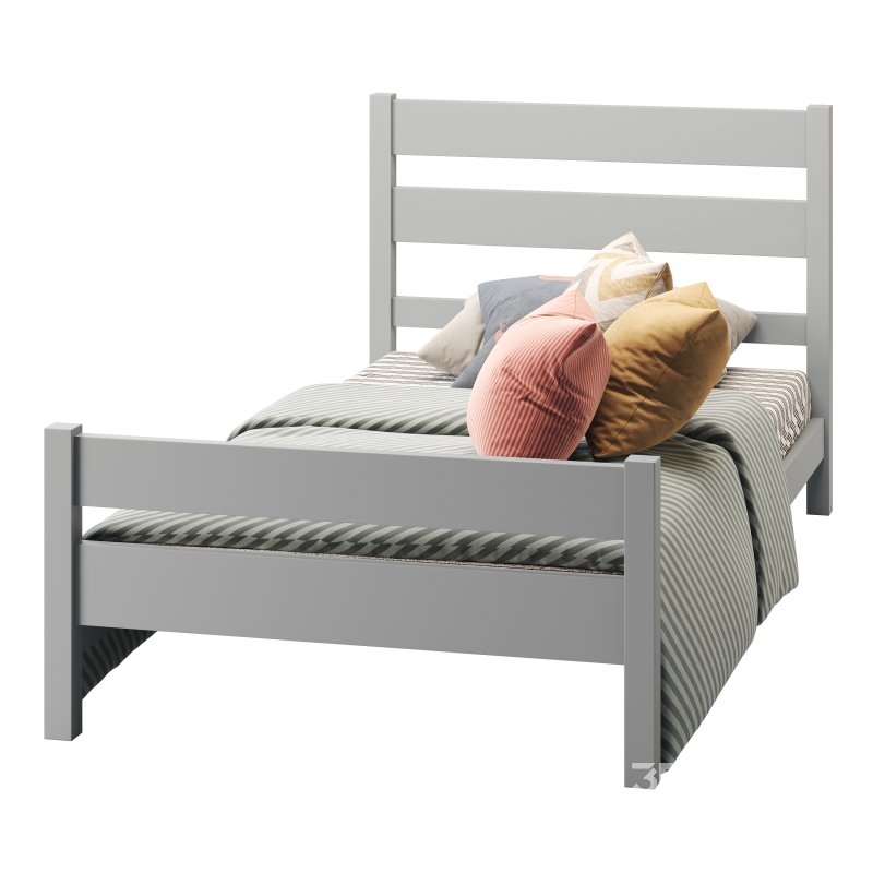 PAPROOS Twin Bed Frame for Kids Image 6