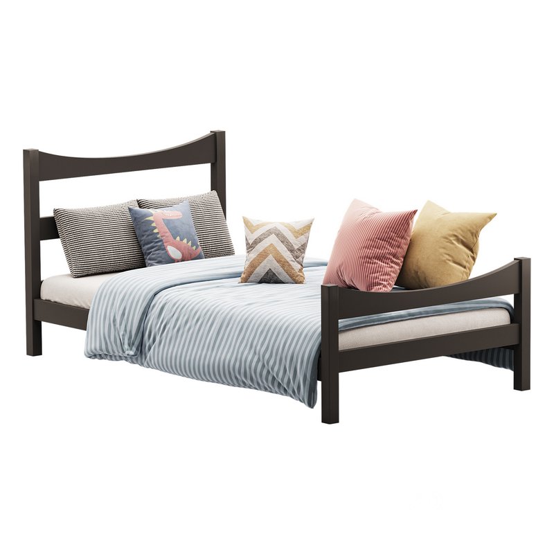 Gymax Twin Size Platform Bed Image 3