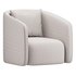 Andy Cream Boucle Club Chair - Thumbnail 5