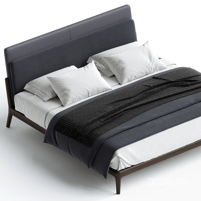 BOWERY WOODEN BED BERTO Image 1