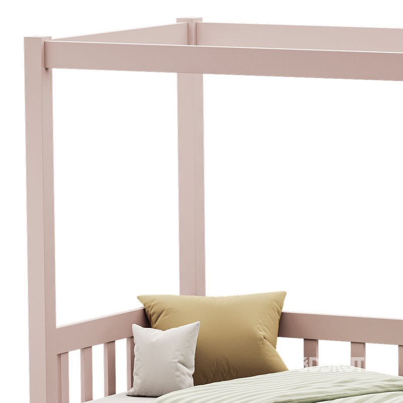 Floor Bed with Fence Image 12