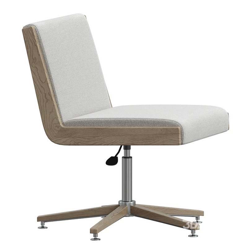 Atwood Upholstered Swivel Desk Chair Image 1