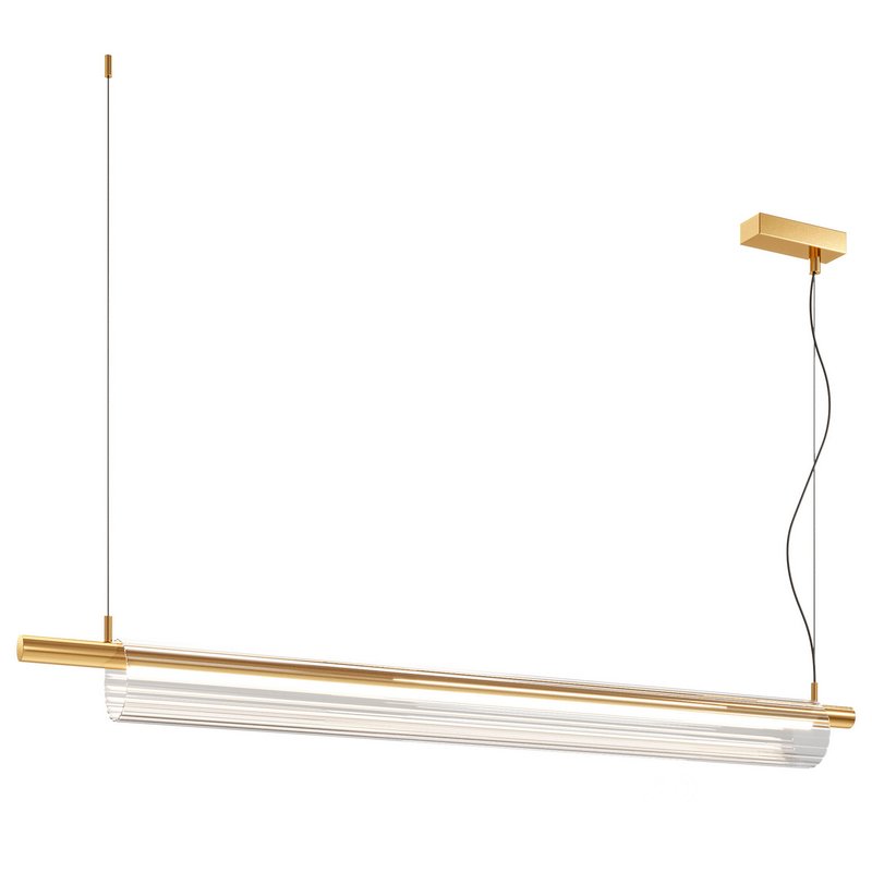Linear pendant light Cristal 15W Warm white Image 1
