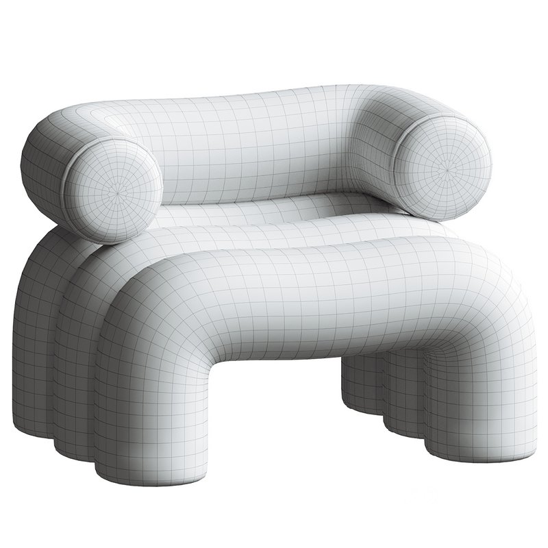 Pearl Aurora Armchair by Nelson Araujo Image 3