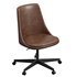 Jaz Leather Swivel Desk Chair - Thumbnail 3