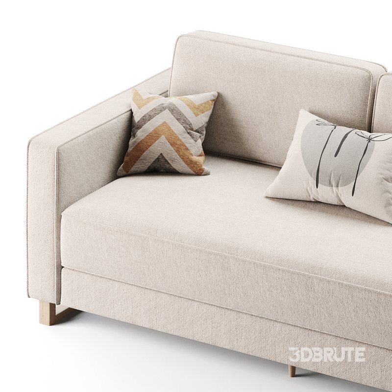 Dunst-Sofa-Textile-Silver Image 11