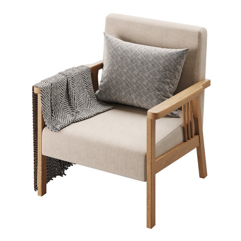 Simplistic Slipper Chair Image 5