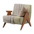 Nordic Ash Wood Arm Chair - Thumbnail 4