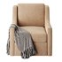 Patterned Swivel Lounge Chair - Thumbnail 8
