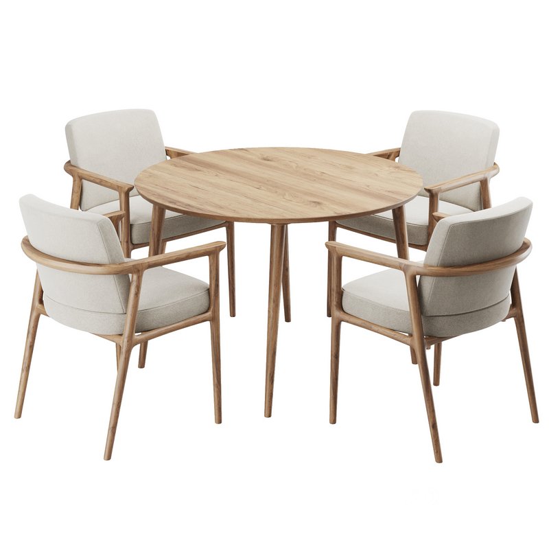 Dinning chair and table189 Image 4