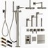 Gessi inverso rigato bathroom faucet set - Thumbnail 5