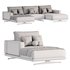 Zillis 3 seat corner Sofa - Thumbnail 7