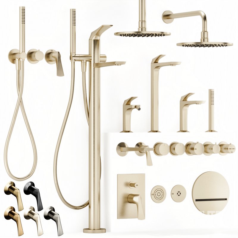 Gessi Ventaglio bathroom faucet collection Image 1