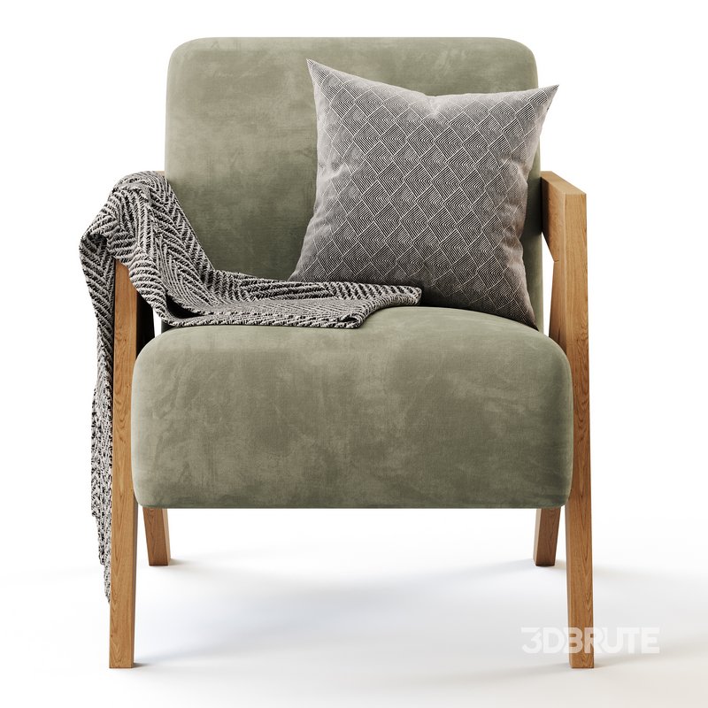 Contemporary Accent Chair Image 7