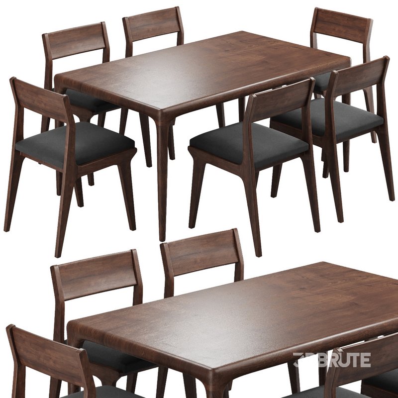 Dinning chair and table214 Image 1