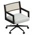 Lakeport Upholstered Swivel Desk Chair - Thumbnail 2