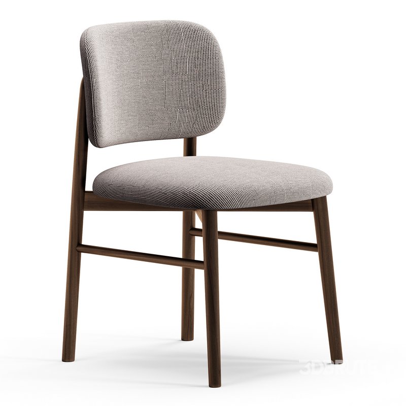 JANINE-Wooden-legs-upholstered-chairs Image 5