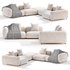 TOKIO Modular fabric Sofa - Thumbnail 5