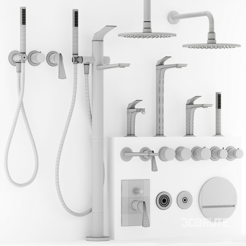 Gessi Ventaglio bathroom faucet collection Image 2