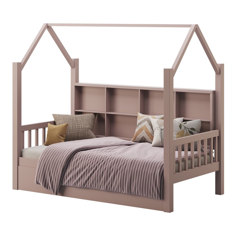 Bed with Trundle roof Image 3