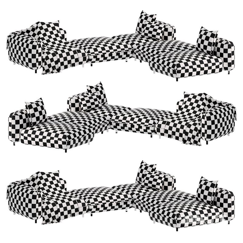 Tokio Modular fabric Sofa 2 Image 6