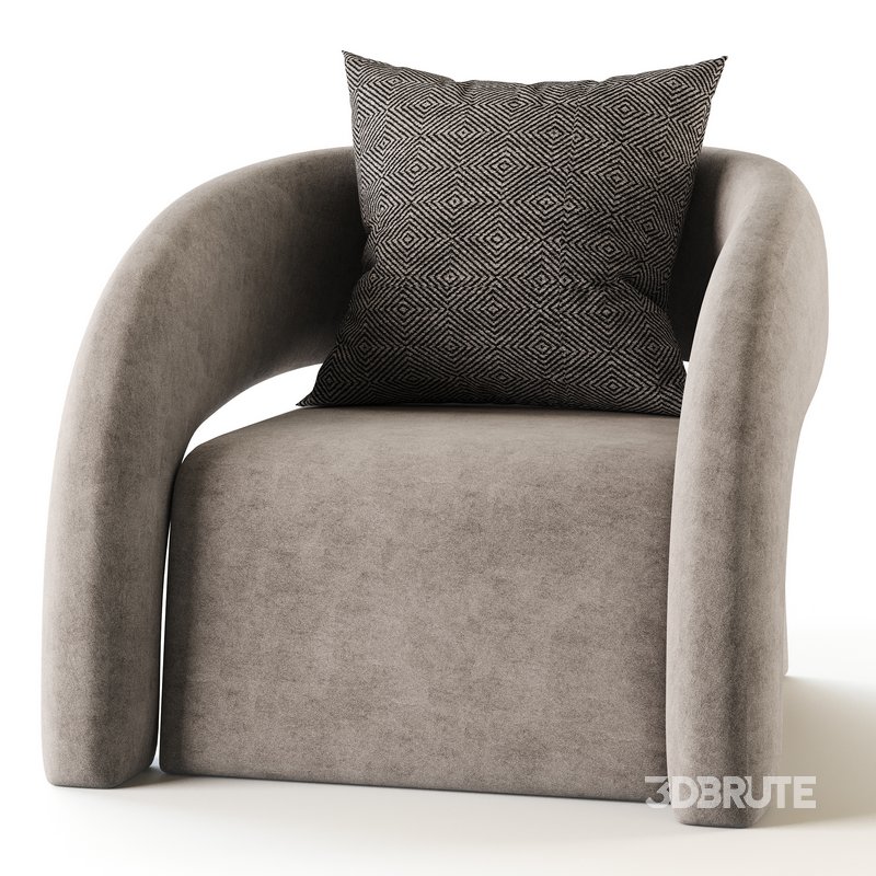 Crisscross Accent Chair Image 3