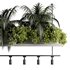 Reception Desk With Hanging Plants – Set11 - Thumbnail 5