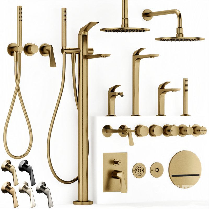 Gessi Ventaglio bathroom faucet collection Image 3