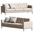 Knoll Florence Relax Three Seater Sofa Quilted Version - Thumbnail 2