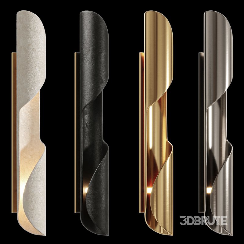 Torsade Ceramic Wall Lamp Image 4