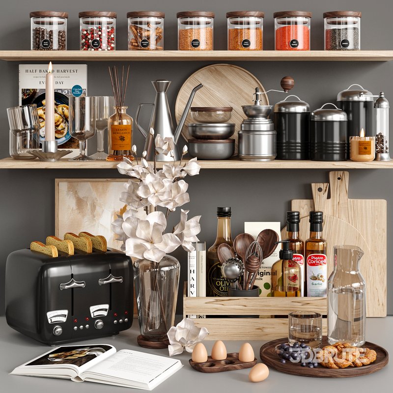 Kitchen decor set 06 Image 2