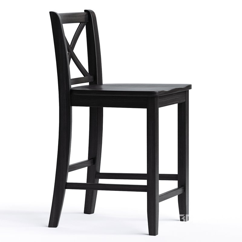 Reindeau Solid Wood Counter Stool Image 3