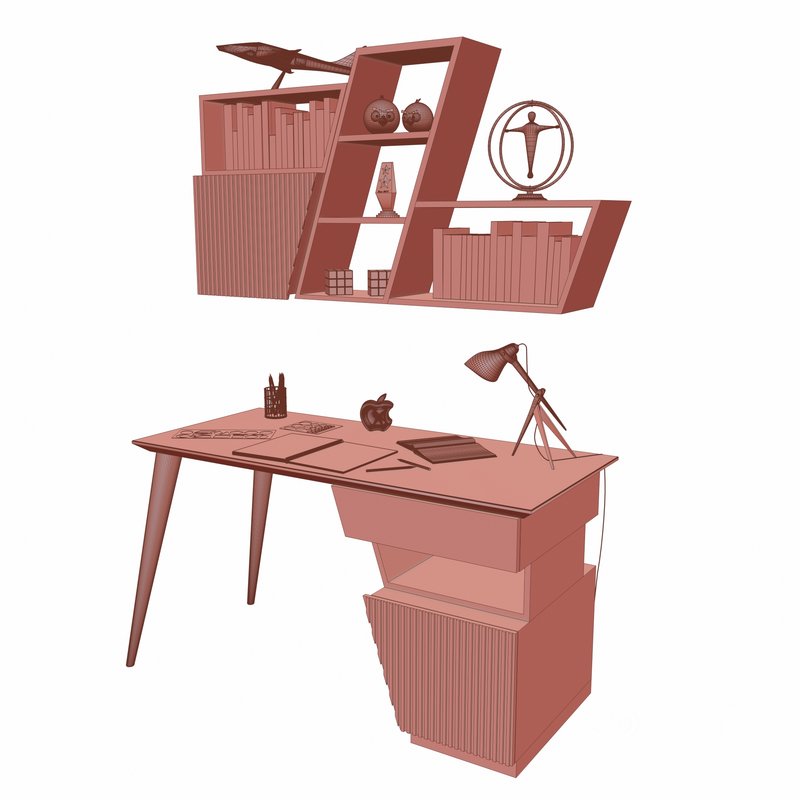 Tarz Study Desk Image 4