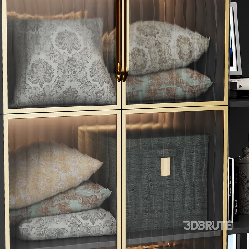 Wardrobe with clothes Image 6