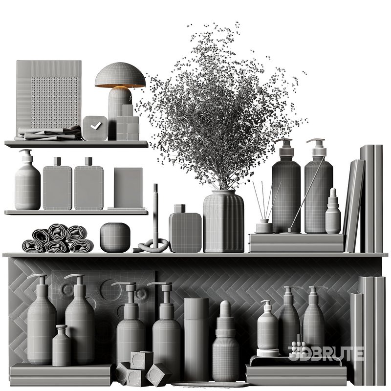 Bathroom accessories set Image 2