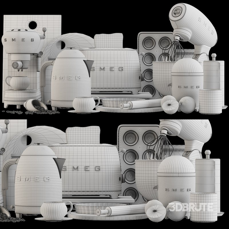 smeg appliance cream Image 5