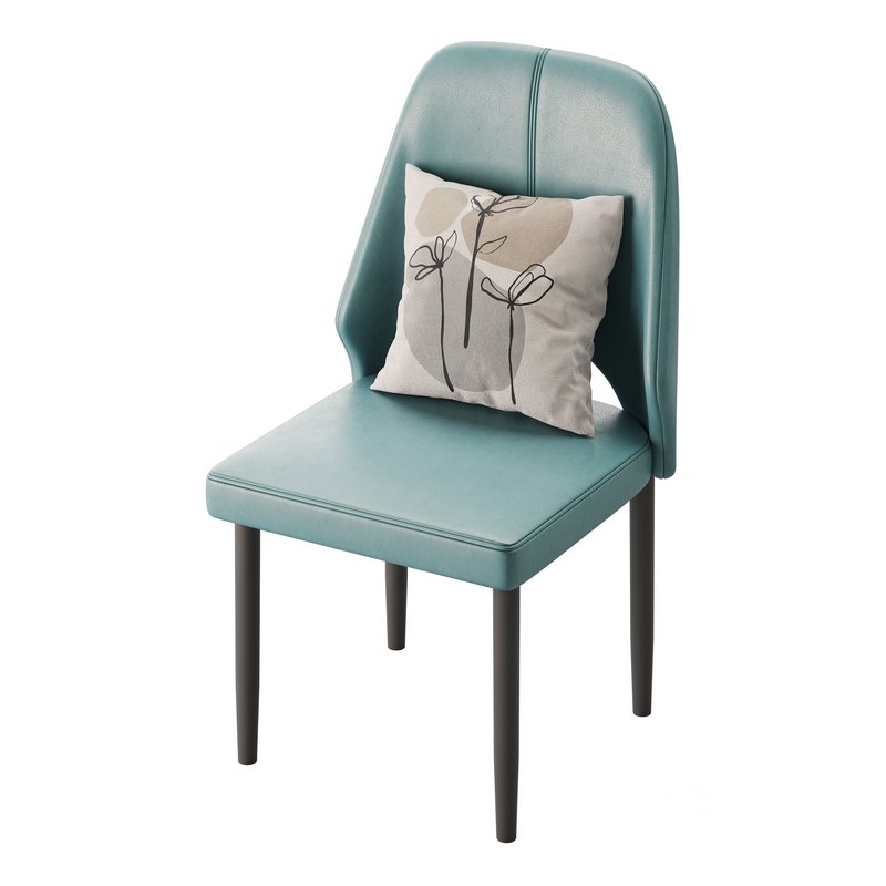 Bordered Sturdy Faux Leather Upholstered Image 12